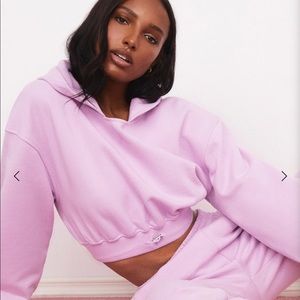 For Love and Lemons Cropped Hoodie